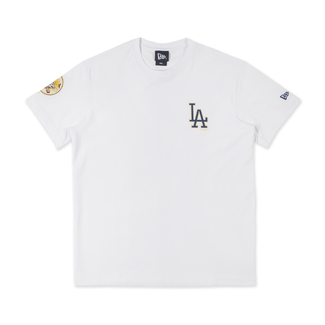 LOS ANGELES DODGERS COOP COOL ERA WHITE SHORT SLEEVE TEE