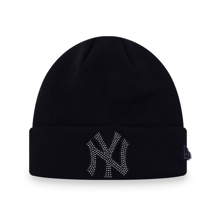 New Era หมวกรุ่น New York Yankees Dark 90s Black Beanie