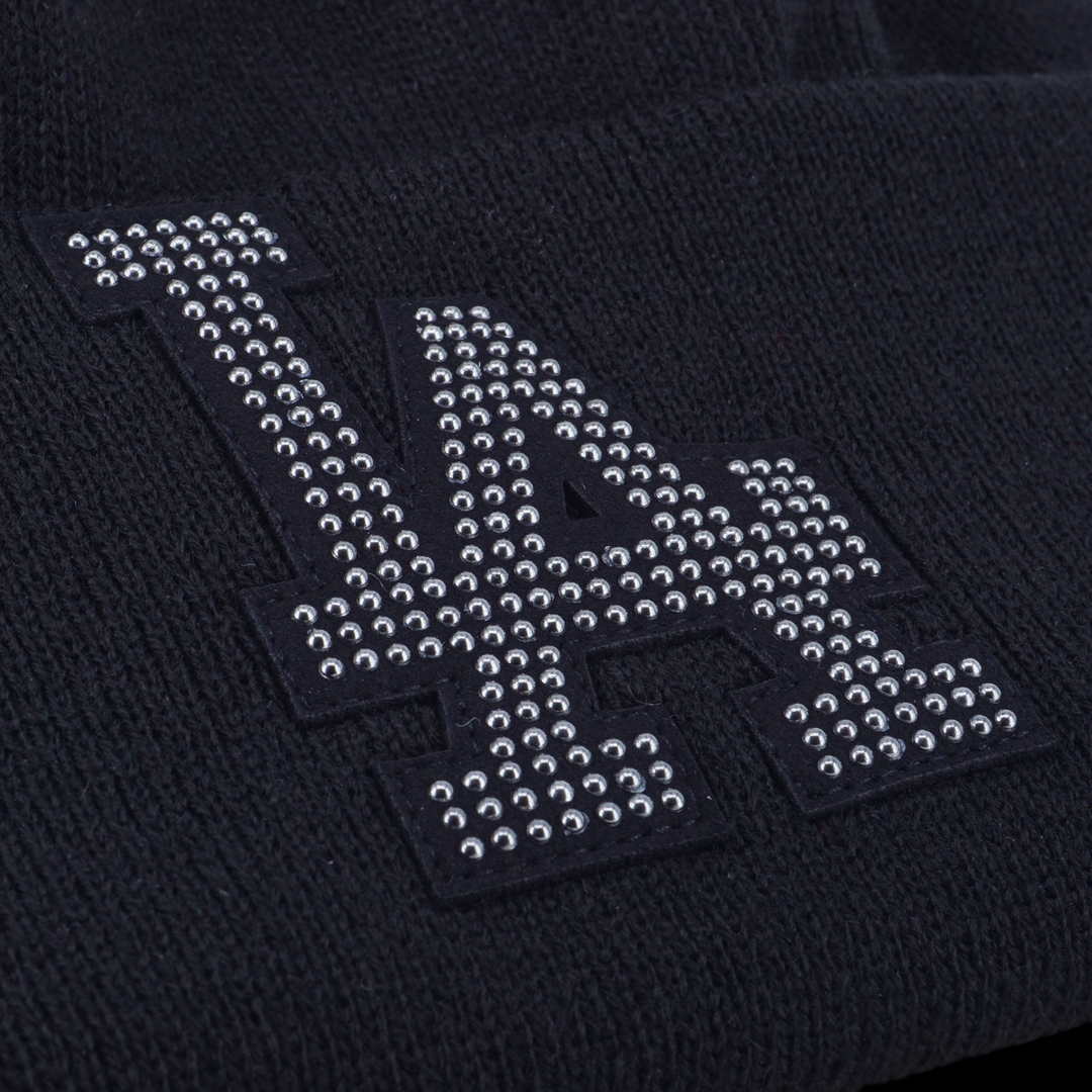 New Era หมวกรุ่น Los Angeles Dodgers Dark 90s Black Beanie