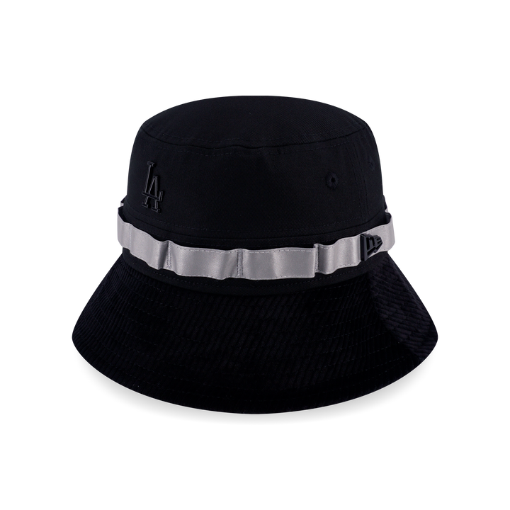 New Era หมวกรุ่น Los Angeles Dodgers Dark 90s Black Adventure Bucket