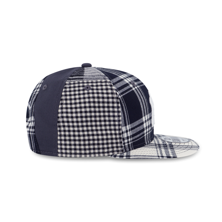 New Era หมวกรุ่น New York Yankees Preppy Black Multi Checker 9FIFTY Cap