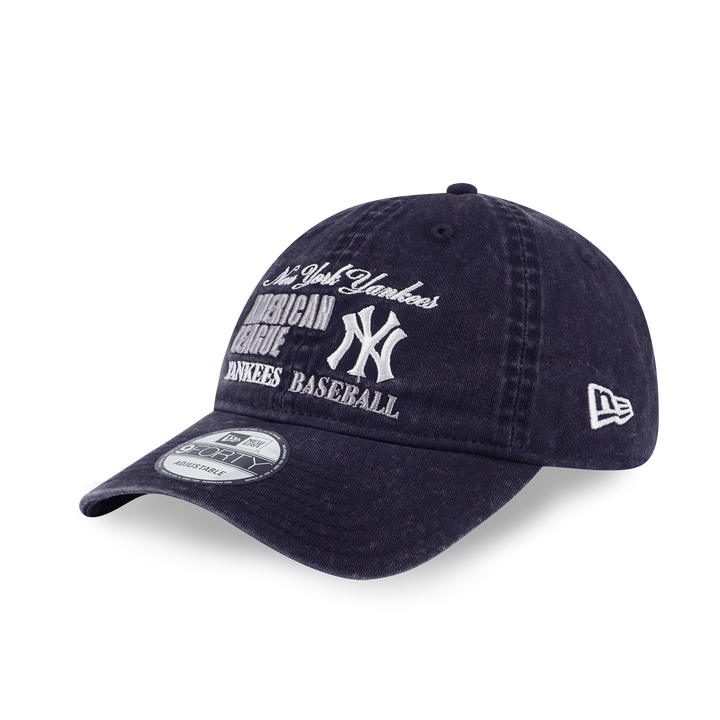 New Era หมวกรุ่น New York Yankees Old School Sport Ap Navy 9Forty Unst Cap