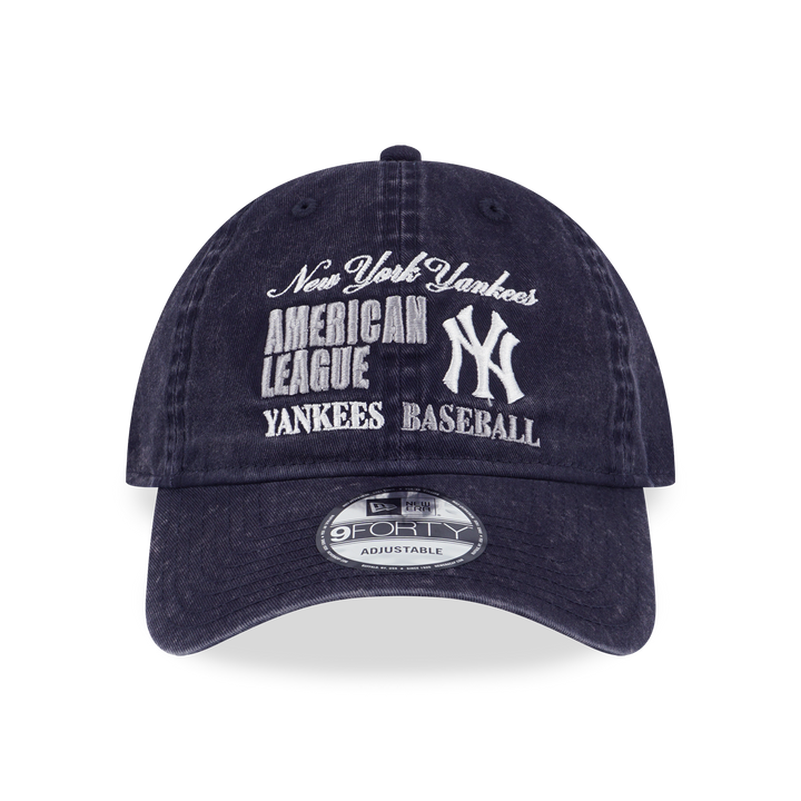 New Era หมวกรุ่น New York Yankees Old School Sport Ap Navy 9Forty Unst Cap