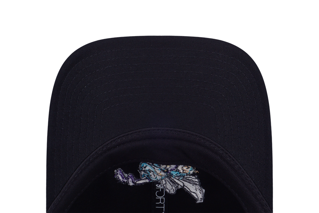 New Era หมวกรุ่น Charlotte Hornets NBA Gnarly Black 9FORTY UNST Cap