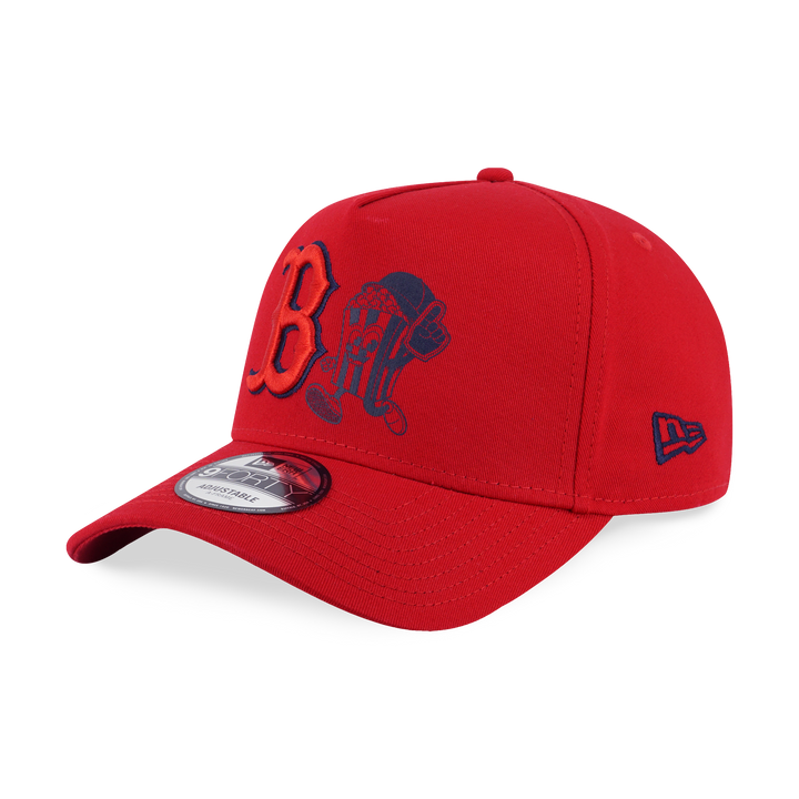 New Era หมวกรุ่น Boston Red Sox Sunset Snack Scarlet 9FORTY A-Frame Cap