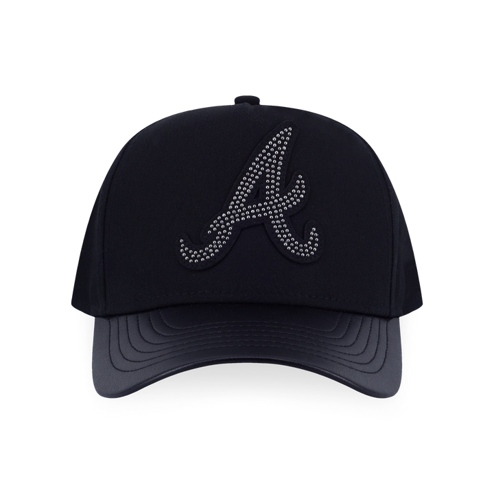 New Era หมวกรุ่น Atlanta Braves Dark 90s Black 9FORTY DF Cap