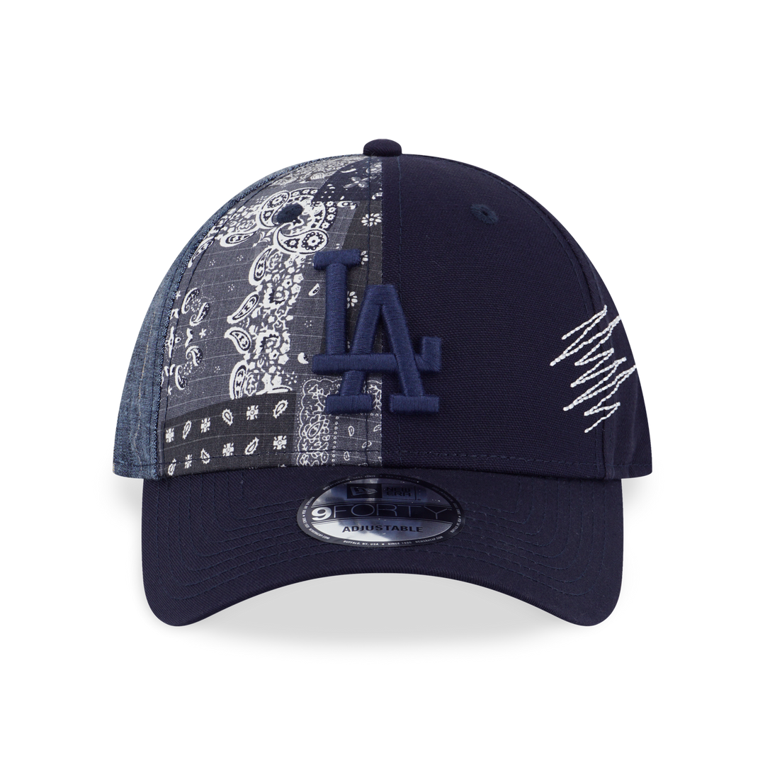 New Era หมวกรุ่น Los Angeles Dodgers Boro Contemporary Blue Multi 9FORTY Cap