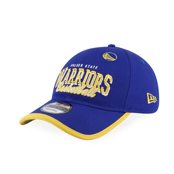 NEW ERA หมวก รุ่น GOLDEN STATE WARRIORS NBA BASKETRY ROYAL 9TWENTY CAP