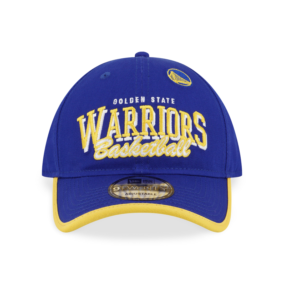 NEW ERA หมวก รุ่น GOLDEN STATE WARRIORS NBA BASKETRY ROYAL 9TWENTY CAP