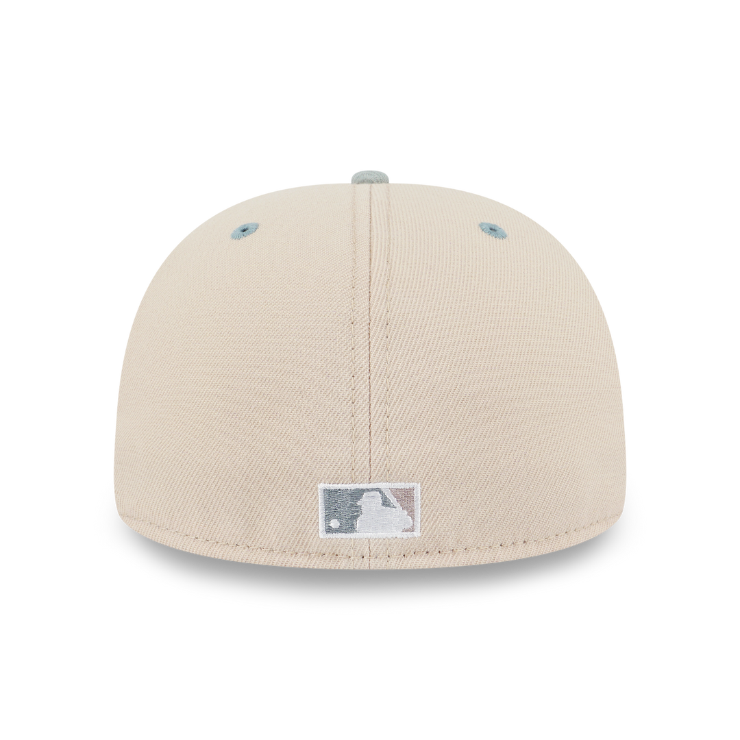 NEW ERA หมวก รุ่น 59FIFTY PACK - SEAGLASS NEW YORK YANKEES COOPERSTOWN MINT GREEN VISOR OAT MILK 59FIFTY CAP