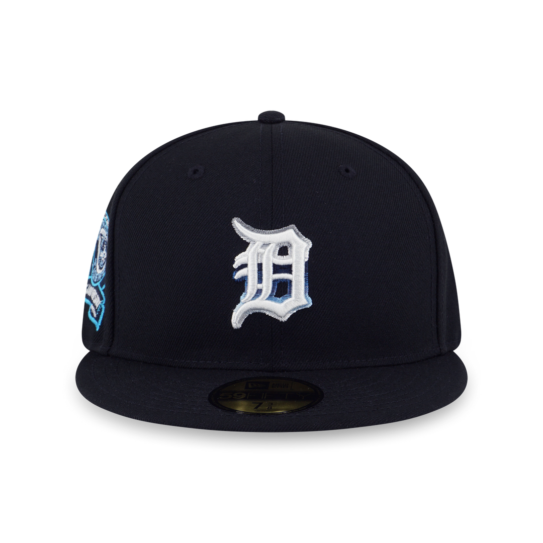 New Era หมวกรุ่น 59FIFTY Pack - Raceway Detroit Tigers Cooperstown Gray Undervisor Black 59FIFTY Cap