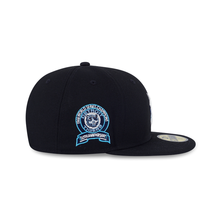 New Era หมวกรุ่น 59FIFTY Pack - Raceway Detroit Tigers Cooperstown Gray Undervisor Black 59FIFTY Cap