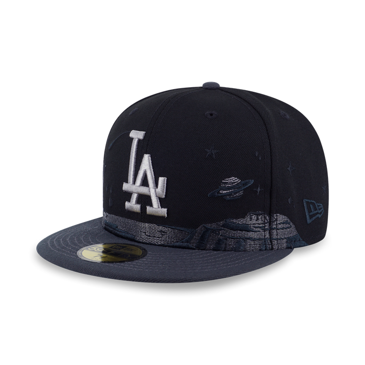 New Era หมวกรุ่น 59Fifty Pack - Planetary Los Angeles Dodgers Cooperstown Black 59Fifty Cap