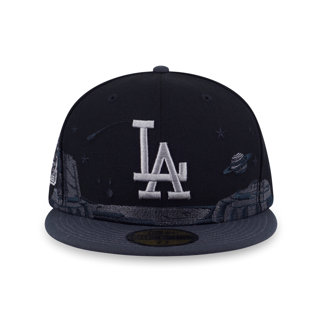 New Era หมวกรุ่น 59Fifty Pack - Planetary Los Angeles Dodgers Cooperstown Black 59Fifty Cap