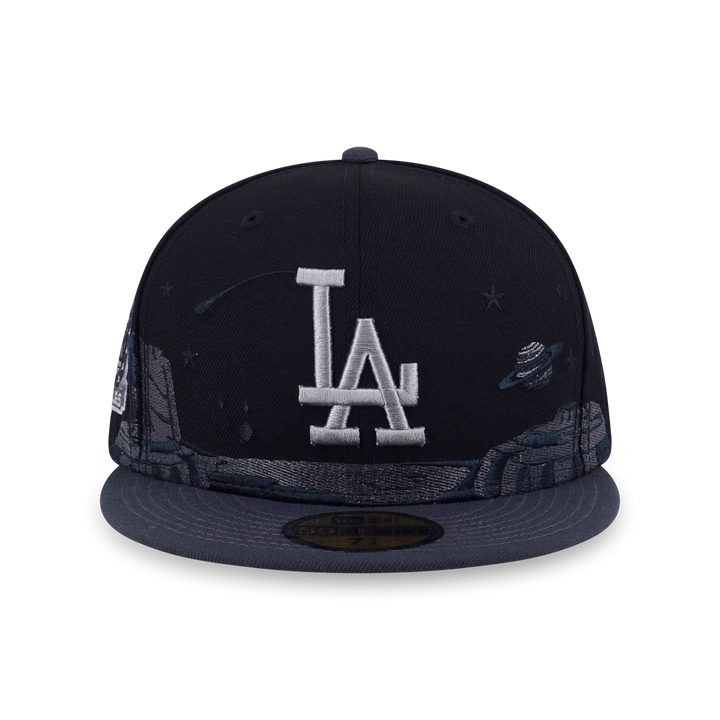 New Era หมวกรุ่น 59Fifty Pack - Planetary Los Angeles Dodgers Cooperstown Black 59Fifty Cap