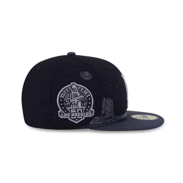 New Era หมวกรุ่น 59Fifty Pack - Planetary Los Angeles Dodgers Cooperstown Black 59Fifty Cap