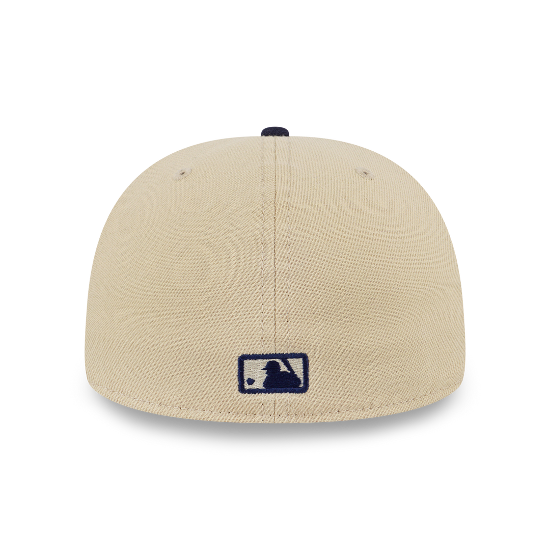 NEW ERA หมวก รุ่น 59FIFTY PACK - ILLUSION NEW YORK YANKEES COOPERSTOWN NAVY VISOR VEGAS GOLD 59FIFTY CAP