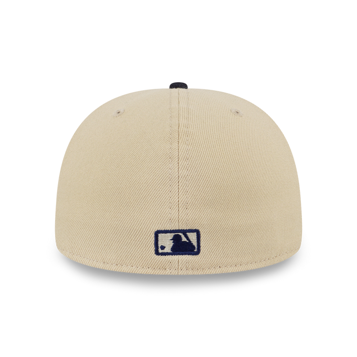 NEW ERA หมวก รุ่น 59FIFTY PACK - ILLUSION LOS ANGELES DODGERS COOPERSTOWN NAVY VISOR VEGAS GOLD 59FIFTY CAP