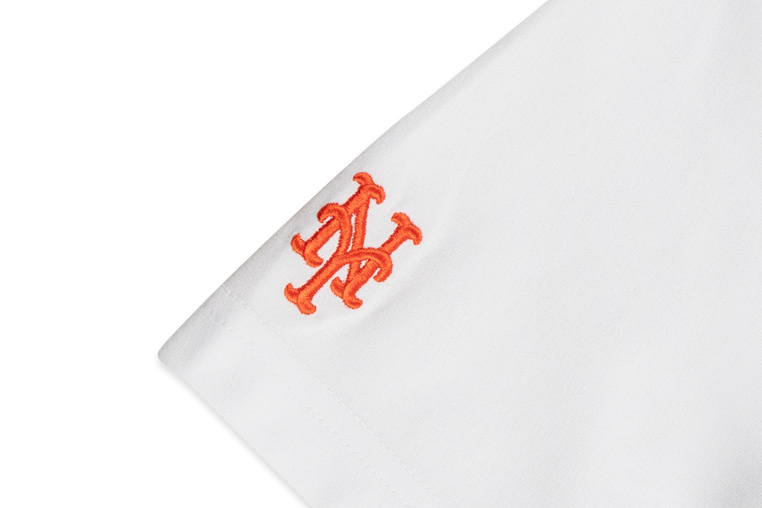 New Era เสื้อยืดแขนสั้นรุ่น New York Mets Sunset Snack White Short Sleeve T-Shirt