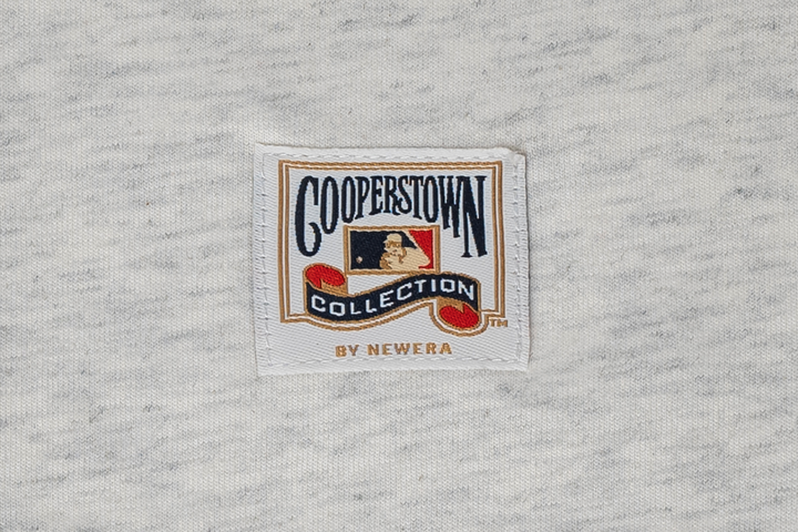 NEW ERA เสื้อยืดแขนสั้น รุ่น MLB SAN FRANCISCO GIANTS COOPERSTOWN LIGHT HEATHER GRAY SHORT SLEEVE T-SHIRT