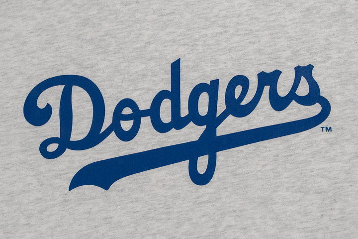 NEW ERA เสื้อยืดแขนสั้น รุ่น MLB LOS ANGELES DODGERS COOPERSTOWN LIGHT HEATHER GRAY SHORT SLEEVE T-SHIRT