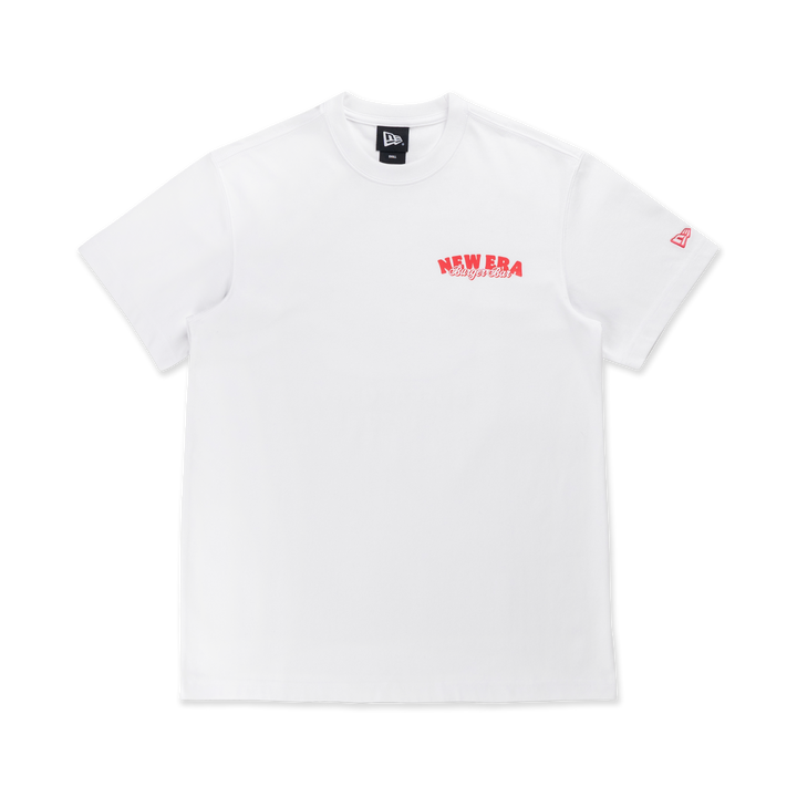 NEW ERA เสื้อยืดแขนสั้น รุ่น NEW ERA HOME CHEERING WHITE HORT SLEEVE T-SHIRT