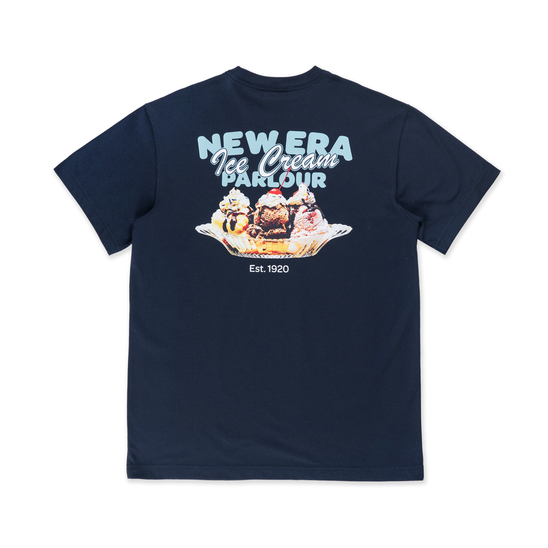 NEW ERA เสื้อยืดแขนสั้น รุ่น NEW ERA HOME CHEERING NAVY SHORT SLEEVE T-SHIRT