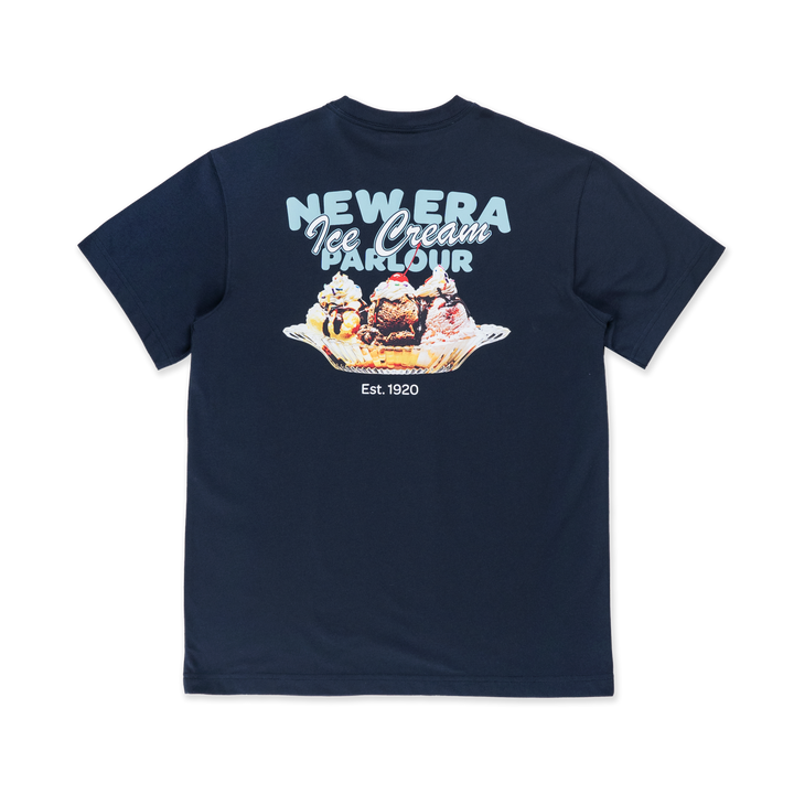 NEW ERA เสื้อยืดแขนสั้น รุ่น NEW ERA HOME CHEERING NAVY SHORT SLEEVE T-SHIRT