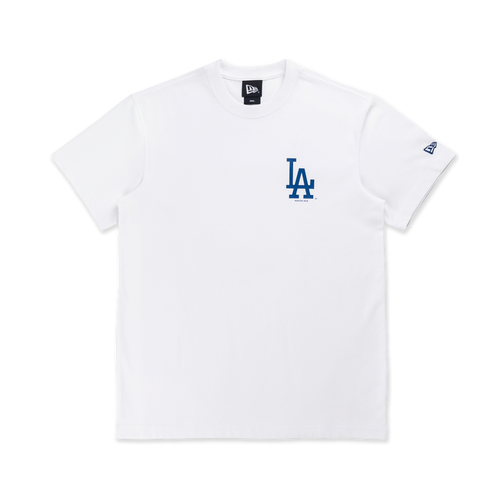 NEW ERA เสื้อยืดแขนสั้น รุ่น LOS ANGELES DODGERS HOME CHEERING WHITE SHORT SLEEVE T-SHIRT