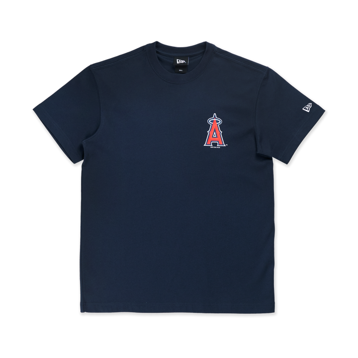 NEW ERA เสื้อยืดแขนสั้น รุ่น LOS ANGELES ANGELS HOME CHEERING NAVY SHORT SLEEVE T-SHIRT