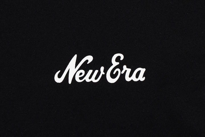 NEW ERA เสื้อยืดแขนสั้น รุ่น NEW ERA HOME CHEERING BLACK SHORT SLEEVE T-SHIRT