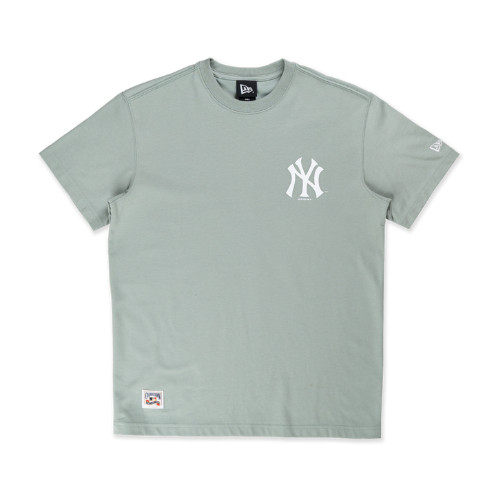 NEW ERA เสื้อยืดแขนสั้น รุ่น 59FIFTY PACK - SEAGLASS NEW YORK YANKEES COOPERSTOWN EVEREST GREEN SHORT SLEEVE T-SHIRT