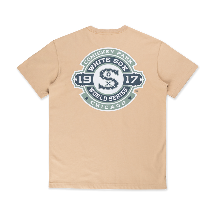 NEW ERA เสื้อยืดแขนสั้น รุ่น 59FIFTY PACK - SEAGLASS CHICAGO WHITE SOX COOPERSTOWN OAT MILK SHORT SLEEVE T-SHIRT