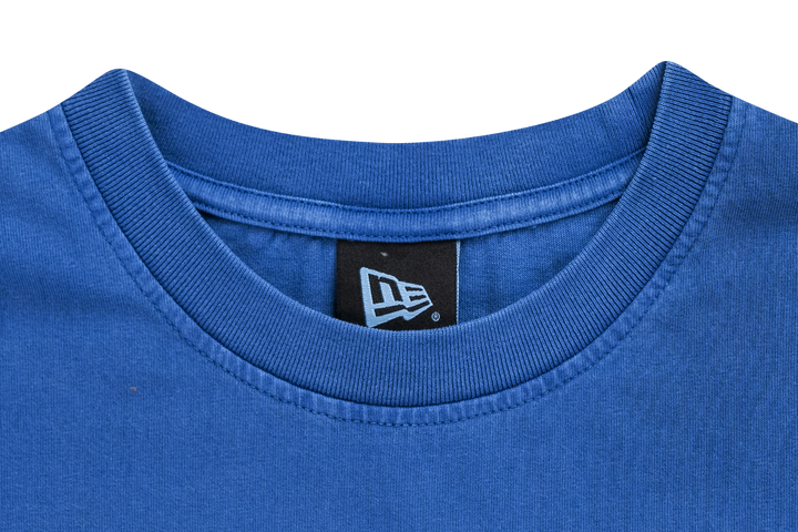 New Era เสื้อยืดแขนสั้นรุ่น Los Angeles Dodgers Old School Sport AP Blue Oversized Short Sleeve T-Shirt