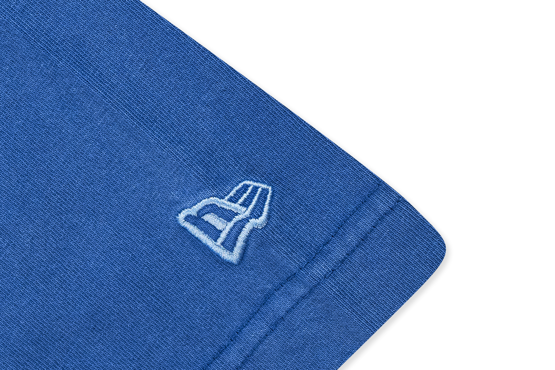 New Era เสื้อยืดแขนสั้นรุ่น Los Angeles Dodgers Old School Sport AP Blue Oversized Short Sleeve T-Shirt