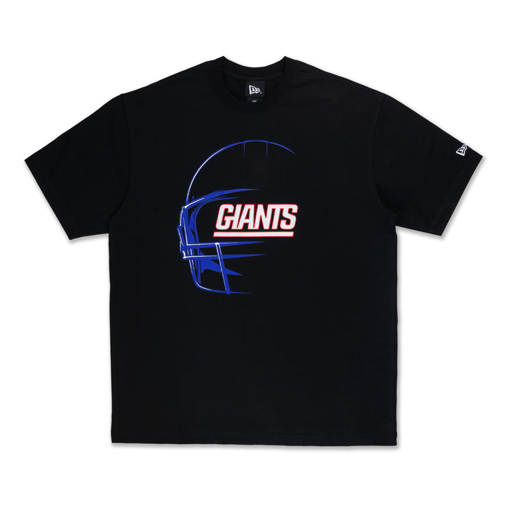 New Era เสื้อยืดแขนสั้น รุ่น New York Giants Nfl Black Oversized Short Sleeve T-Shirt