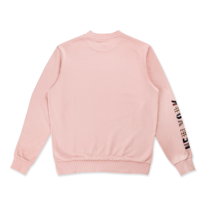 New Era เสื้อสเวตเชิ้ตรุ่น New Era Preppy Dirty Pink Crew Neck Sweatshirt