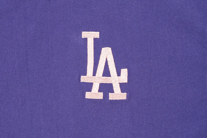 NEW ERA เสื้อยืดแขนสั้น รุ่น LOS ANGELES DODGERS COLOR ERA PURPLE WOMEN SHORT SLEEVE TEE DRESS