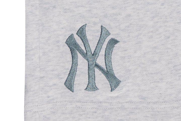 NEW ERA กางเกง รุ่น NEW YORK YANKEES COLOR ERA LIGHT HEATHER GRAY WOMEN KNIT SHORTS