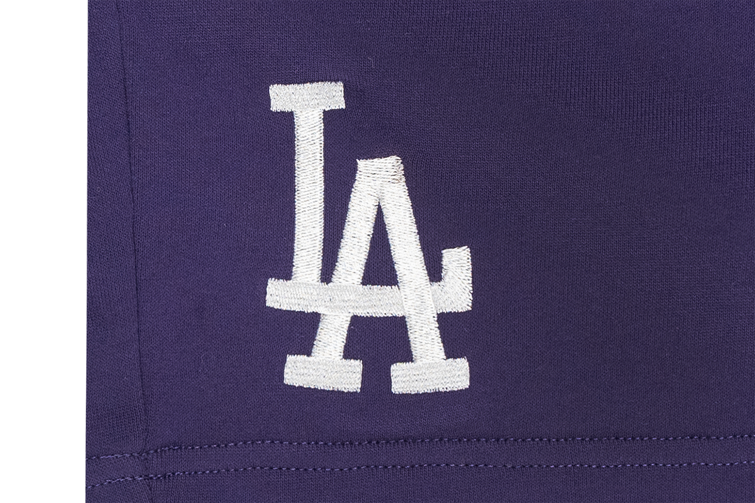 NEW ERA กางเกง รุ่น LOS ANGELES DODGERS COLOR ERA PURPLE WOMEN KNIT SHORTS