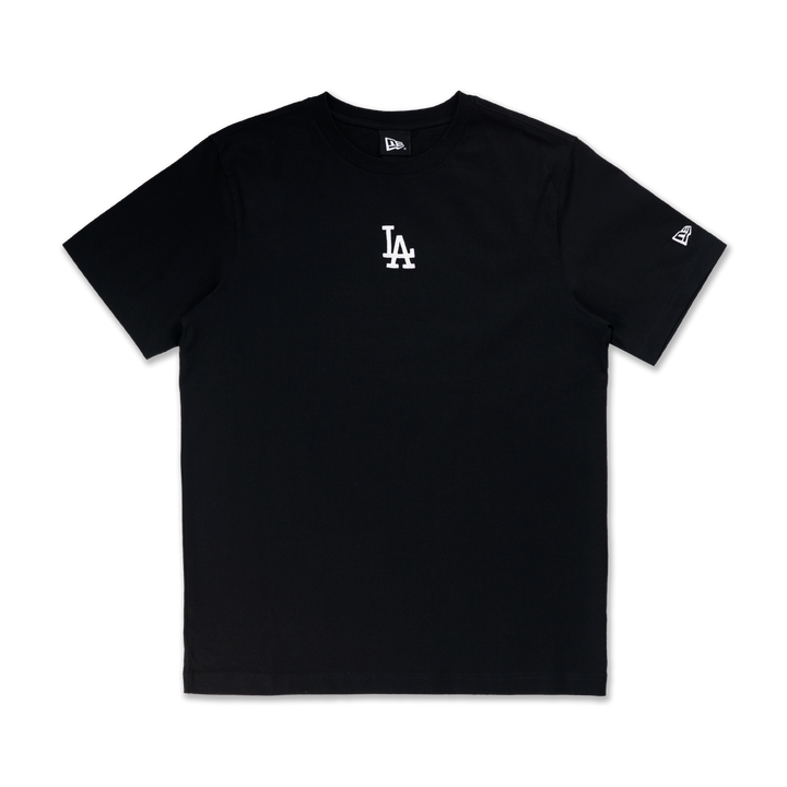 New Era เสื้อยืดแขนสั้นรุ่น Los Angeles Dodgers Preppy Black Short Sleeve T-Shirt