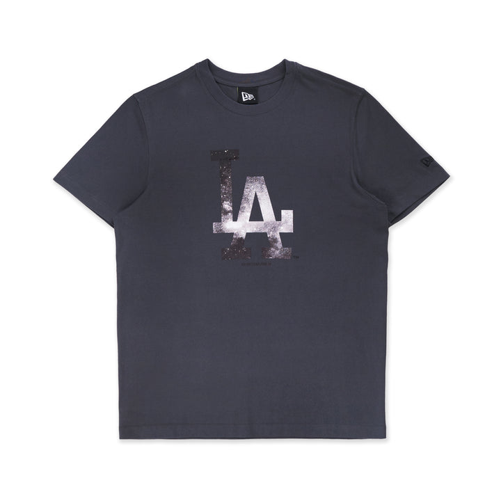 New Era เสื้อยืดแขนสั้นรุ่น Los Angeles Dodgers Comic Space Graphite Short Sleeve T-Shirt