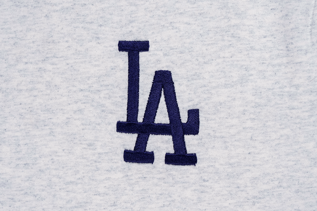 NEW ERA เสื้อยืดแขนสั้น รุ่น LOS ANGELES DODGERS COLOR ERA LIGHT HEATHER GRAY SHORT SLEEVE T-SHIRT