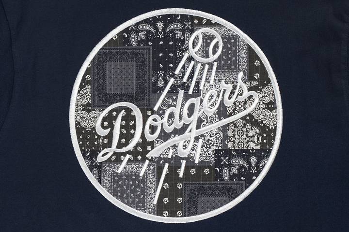 New Era เสื้อยืดแขนสั้นรุ่น Los Angeles Dodgers Boro Contemporary Navy Short Sleeve T-Shirt