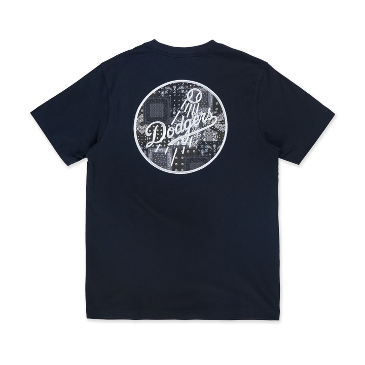 New Era เสื้อยืดแขนสั้นรุ่น Los Angeles Dodgers Boro Contemporary Navy Short Sleeve T-Shirt