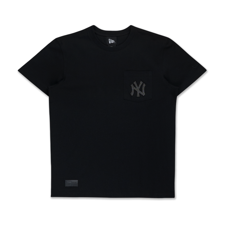 New Era เสื้อยืดแขนสั้นรุ่น New York Yankees New Era Dark 90s Black Short Sleeve T-Shirt