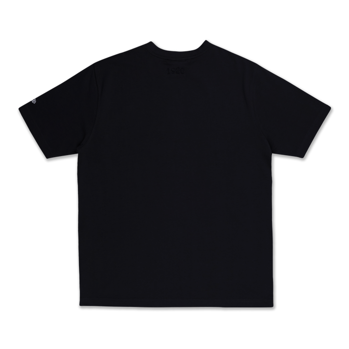 NEW ERA เสื้อยืดแขนสั้น รุ่น NEW ERA BASIC SCRIPT OVERSIZED GRAPHITE SHORT SLEEVE T-SHIRT