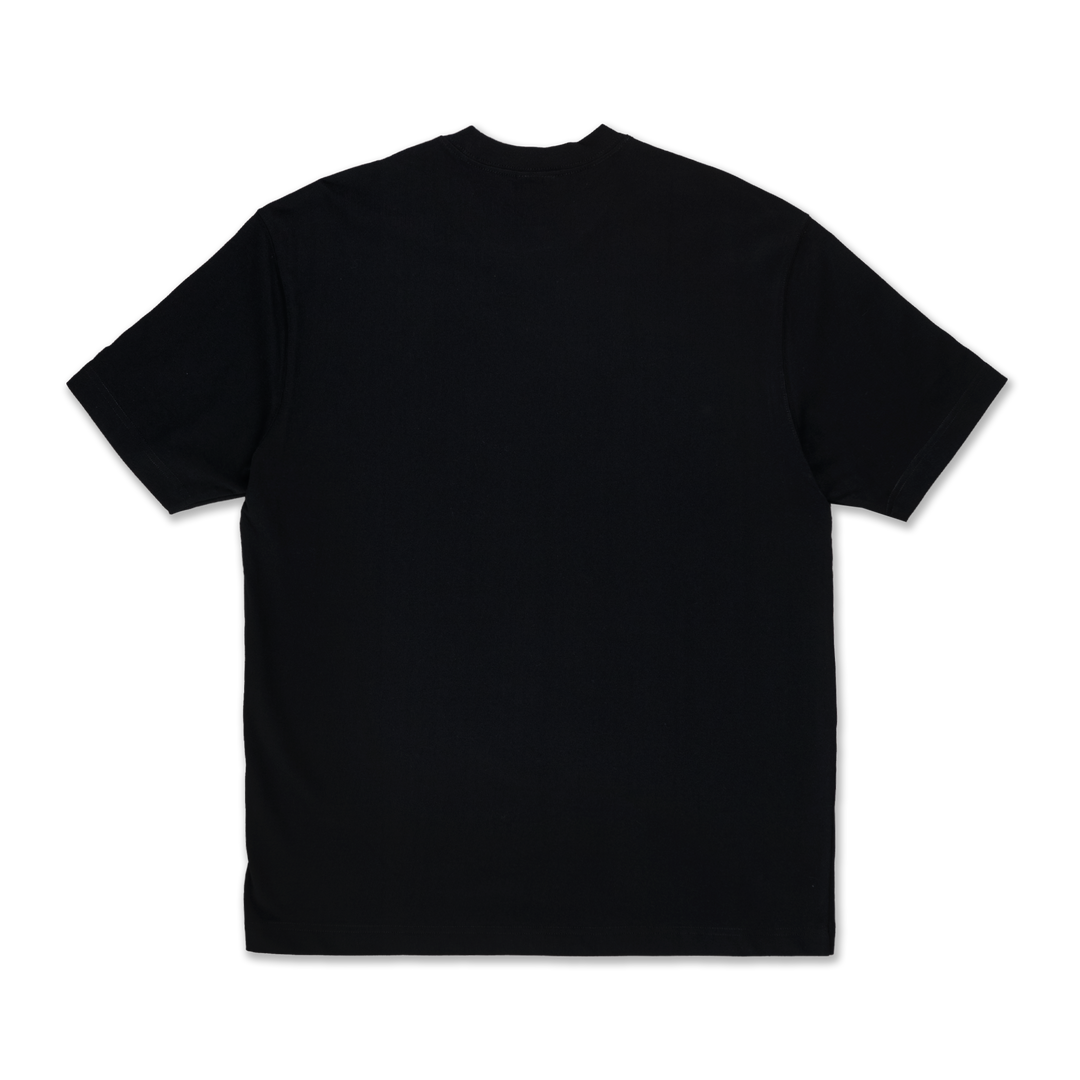 New Era เสื้อยืดแขนสั้นรุ่น Charlotte Hornets NBA Gnarly Black Oversized Short Sleeve T-Shirt