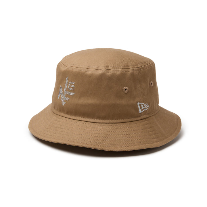 New Era หมวกรุ่น New Era Rhinestone Khaki Bucket 01 Cap