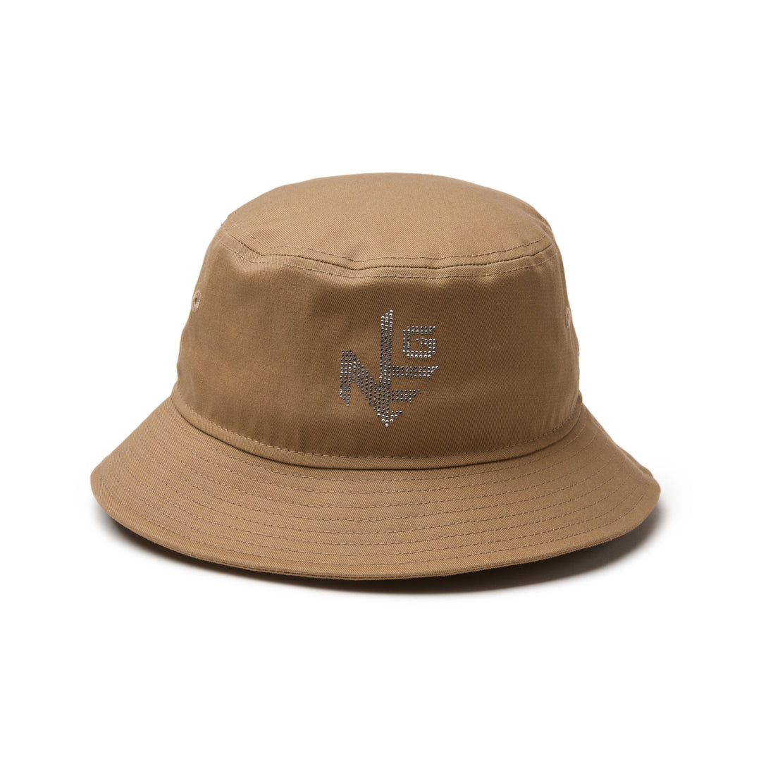 New Era หมวกรุ่น New Era Rhinestone Khaki Bucket 01 Cap